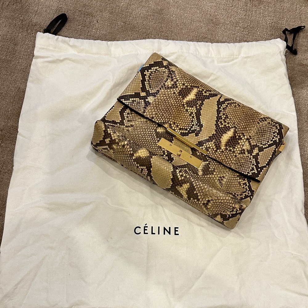 CELINE SNAKESKIN BAG - Picture 2 of 8